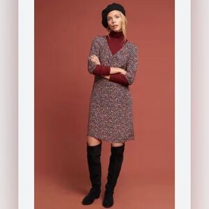 Anthropologie Multicolor Knit Dress